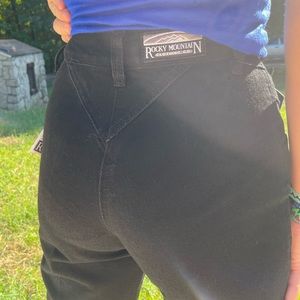 Black Vintage Rocky Mountain Jeans NWT